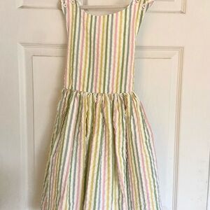Mini Boden Pastel Easter Dress Spring Sun Dress 8-9 years